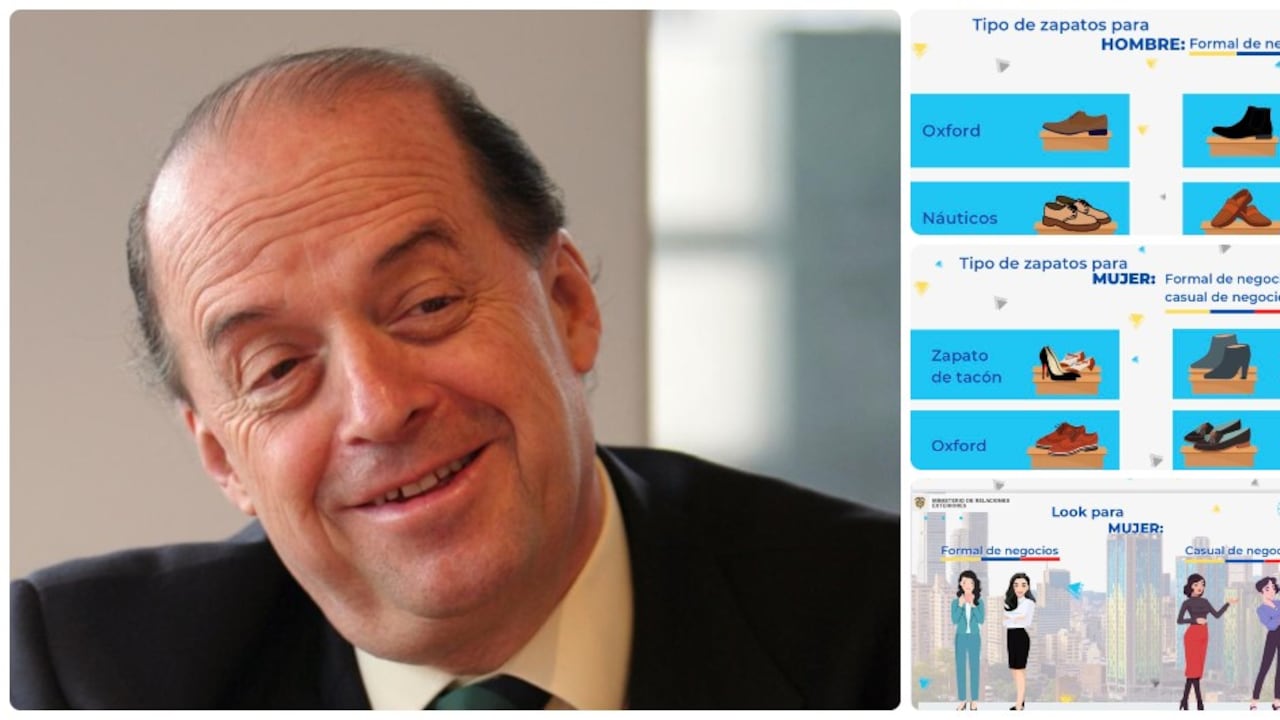 El canciller Álvaro Leyva y el código de vestimenta que implementó entre los funcionarios de esta entidad.