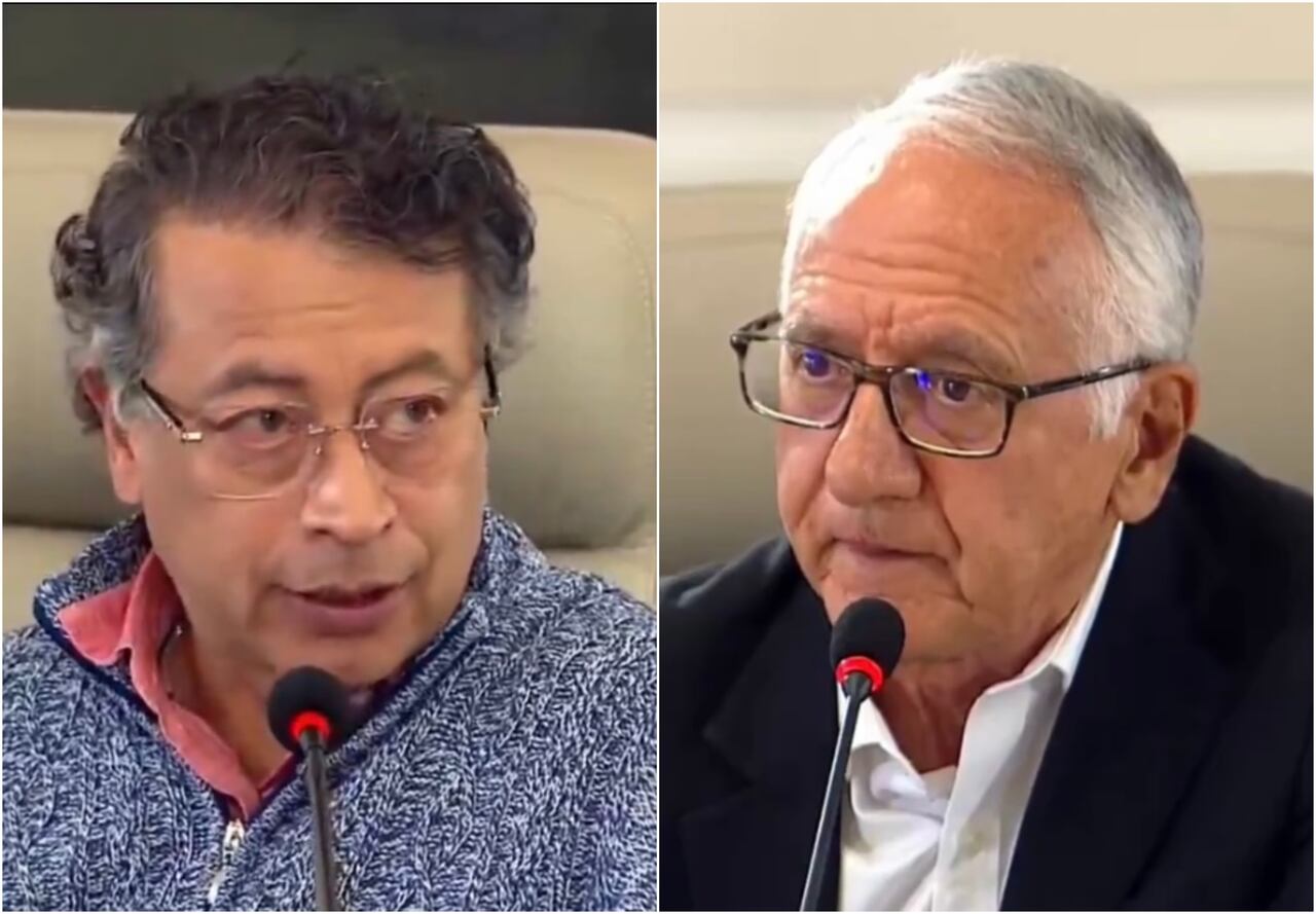 Gustavo Petro y Guillermo Jaramillo