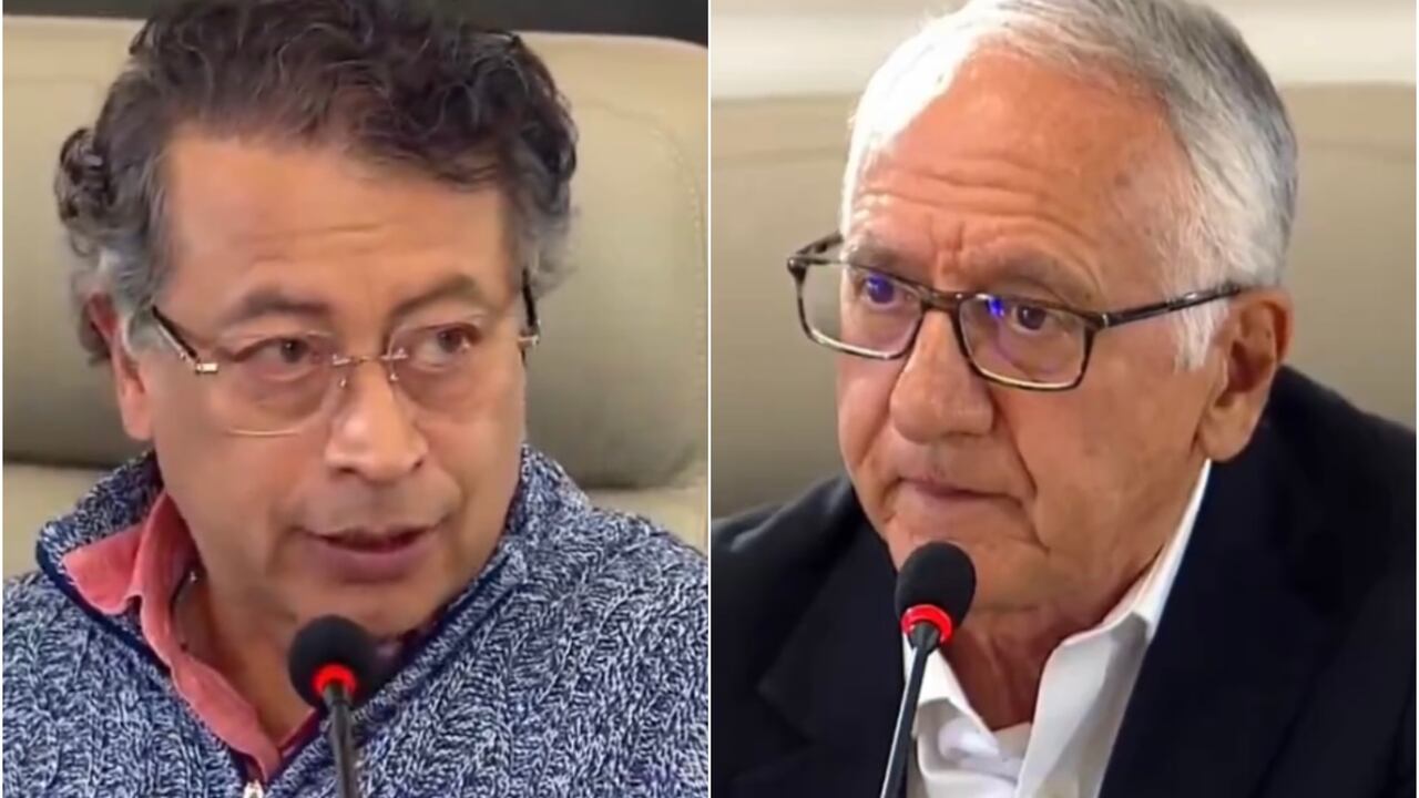 Gustavo Petro y Guillermo Jaramillo