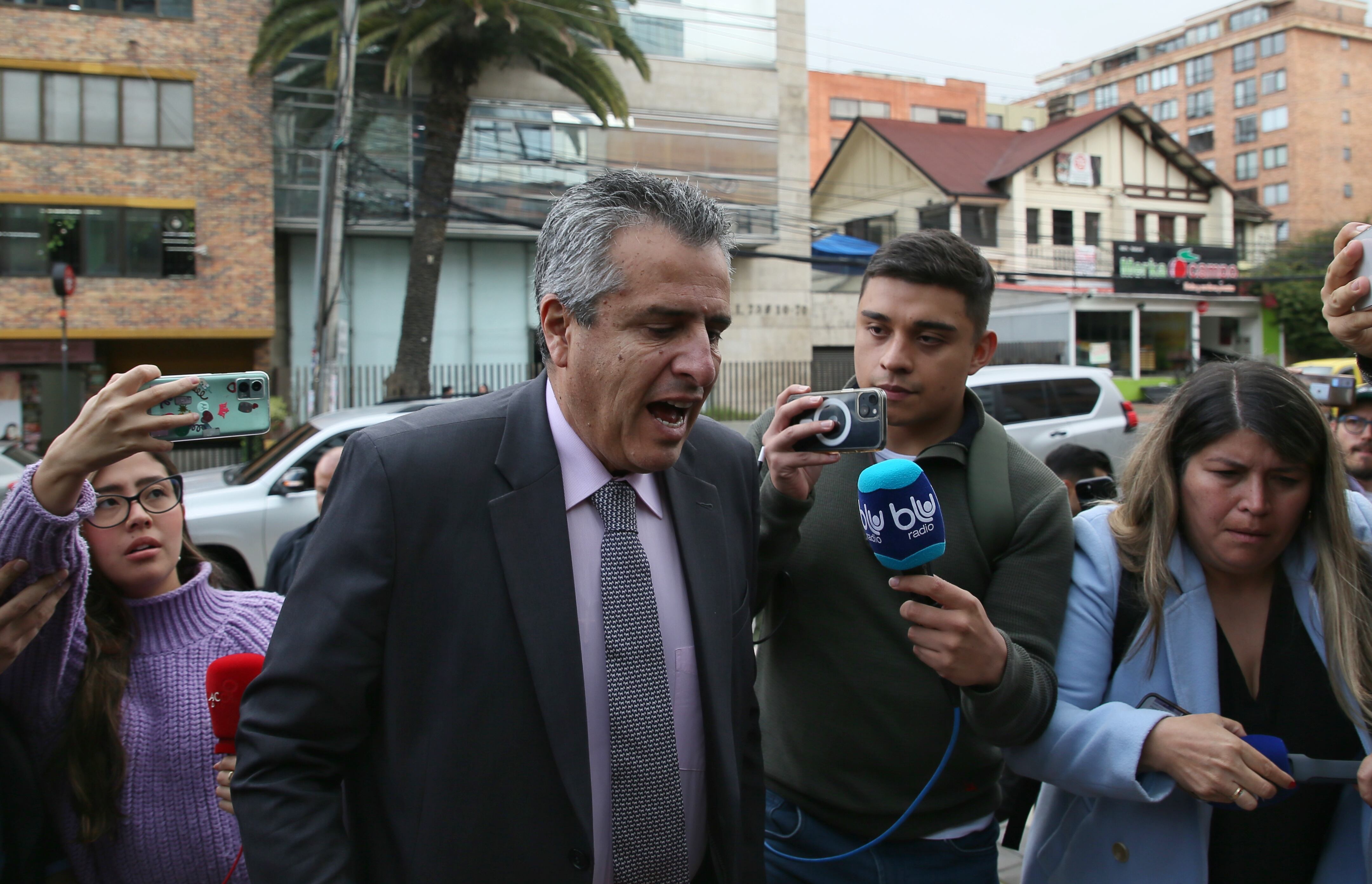 Ministro del Interior Luis Fernando Velasco en la Corte