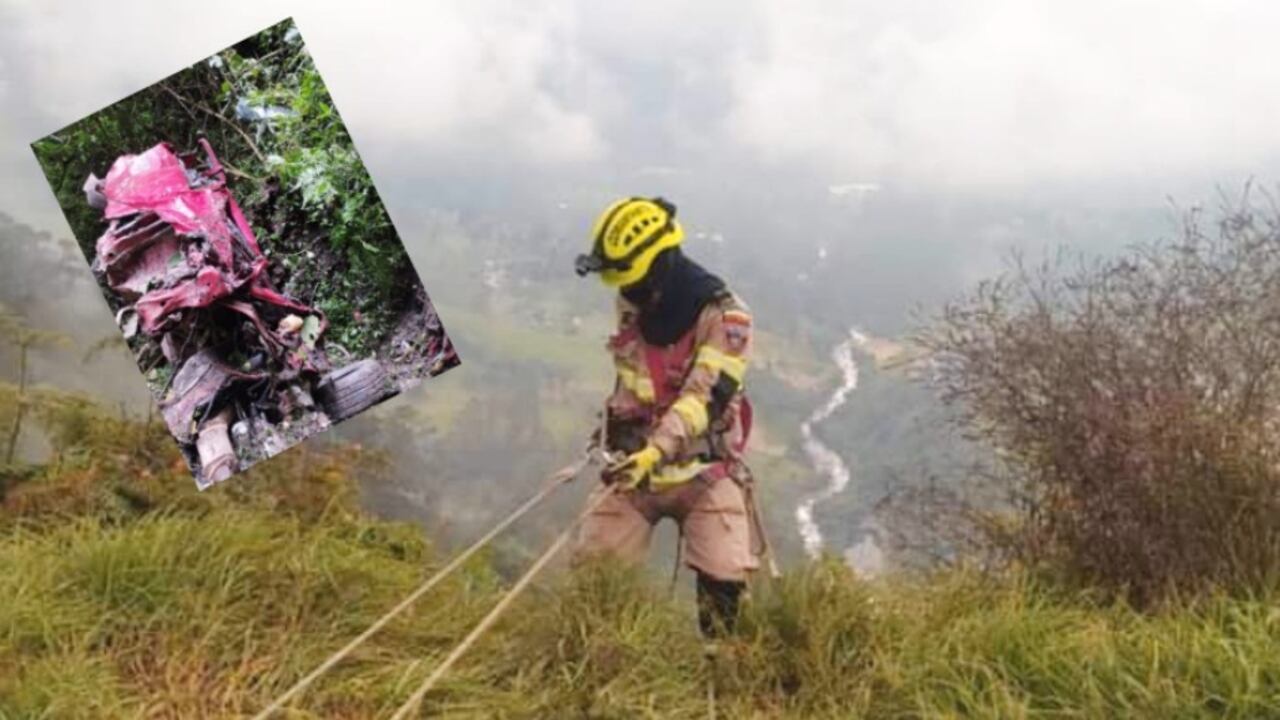 Los organismos de socorro por fin encontraron el cuerpo del conductor del vehículo que cayó al vacío en el Salto del Tequendama