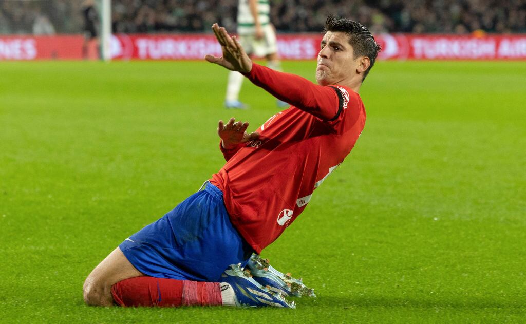 Álvaro Morata, delantero del Atlético de Madrid