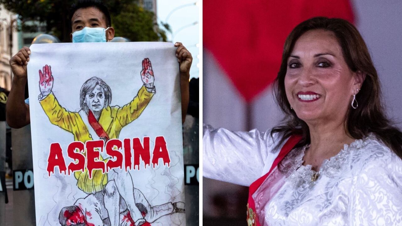 La presidente de Peru, Dina Boluarte, lanzó fuertes declaraciones en medio de una entrevista.