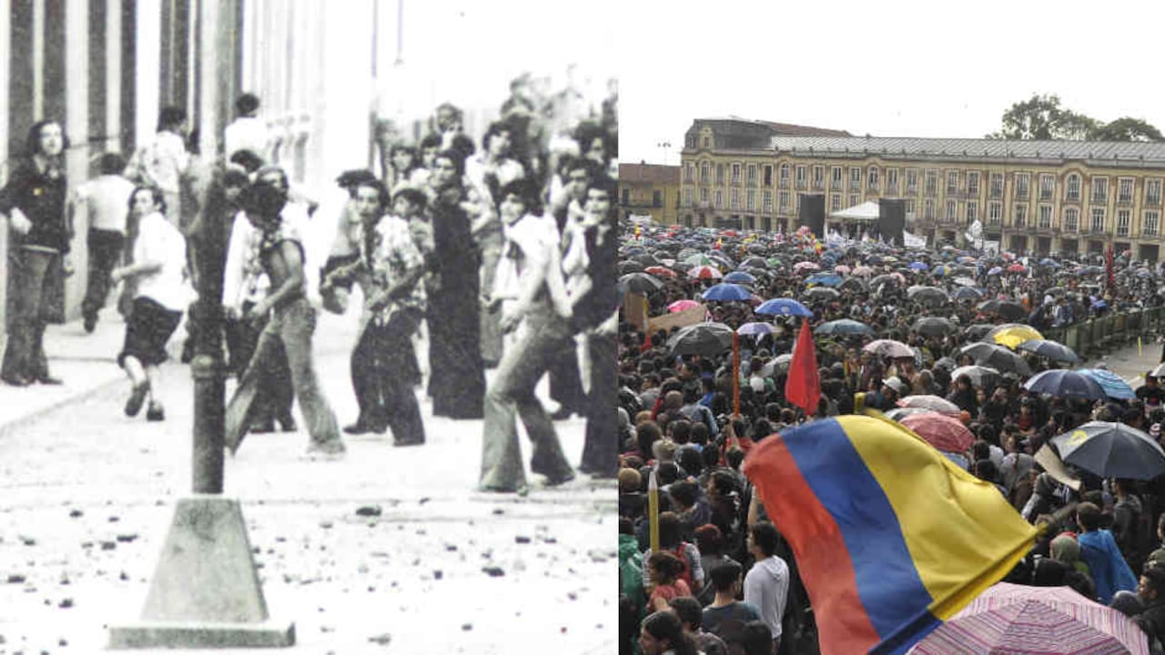 El paro cívico de 1977 y las marchas estudiantiles de 2011 han sido unas de las más numerosas de la historia del país