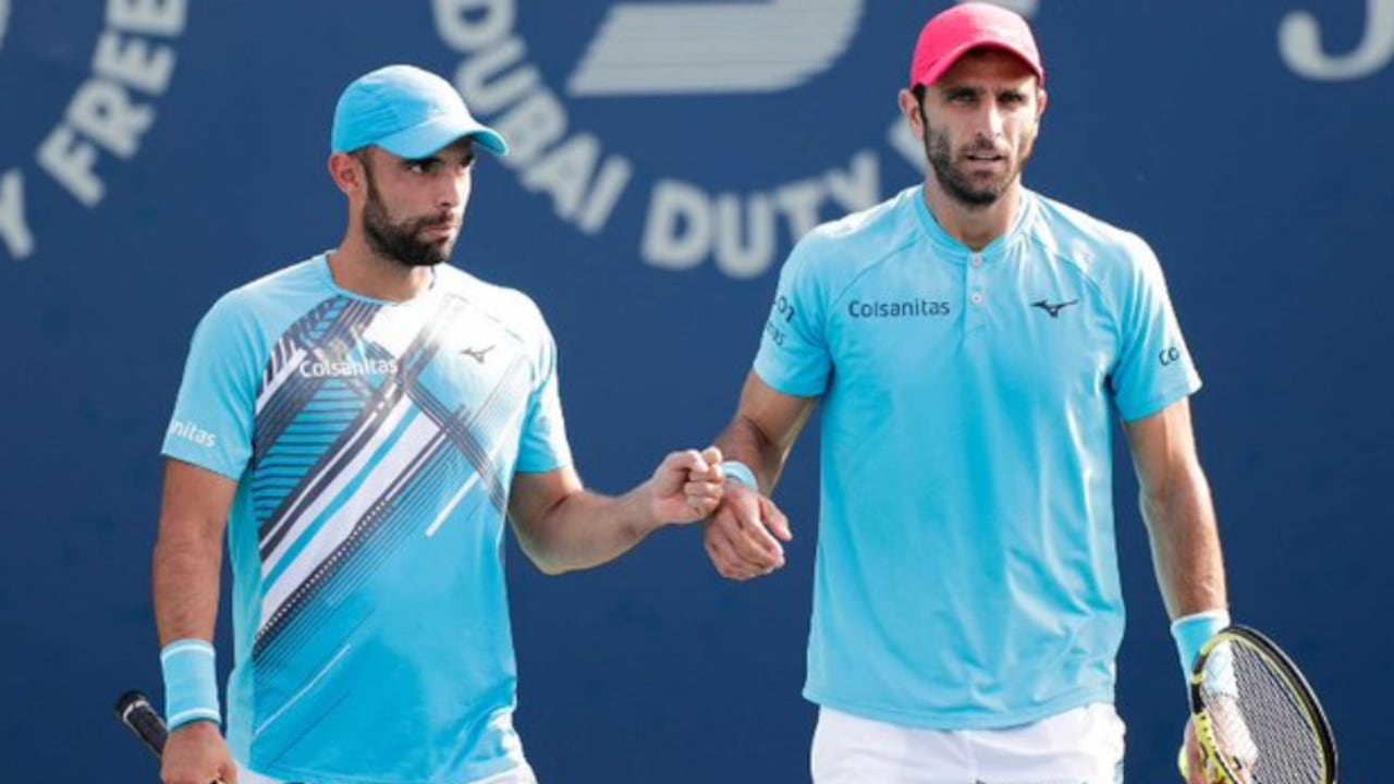 Juan Sebastián Cabal y Robert Farah. Foto: ATP