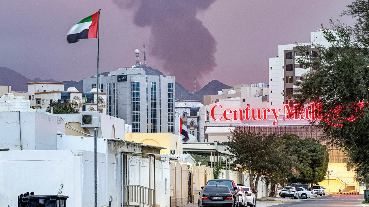 Los Emiratos Árabes Unidos han sido uno de los principales objetivos de los misiles iraníes.