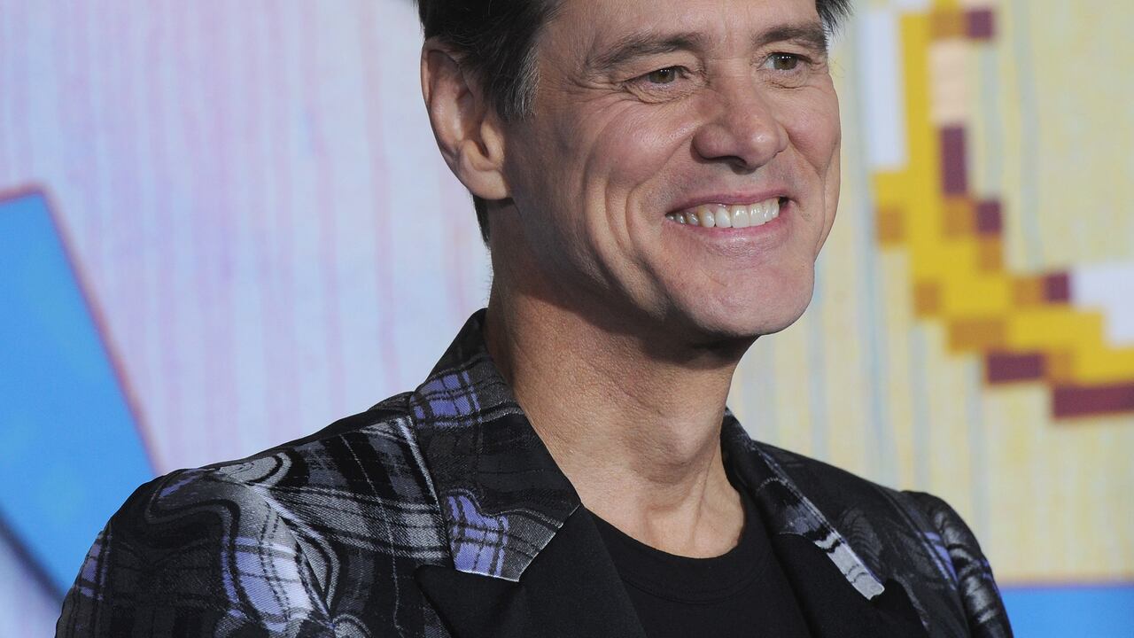 WESTWOOD, CA - FEBRUARY 12: Jim Carrey attends the LA Special Screening Of Paramount's "Sonic The Hedgehog" held at Regency Village Theatre on February 12, 2020 in Westwood, California. (Photo by Albert L. Ortega/Getty Images)