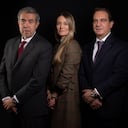 Juan David Riveros Barragán, Daniela Vergel y Álvaro Josué Yáñez.