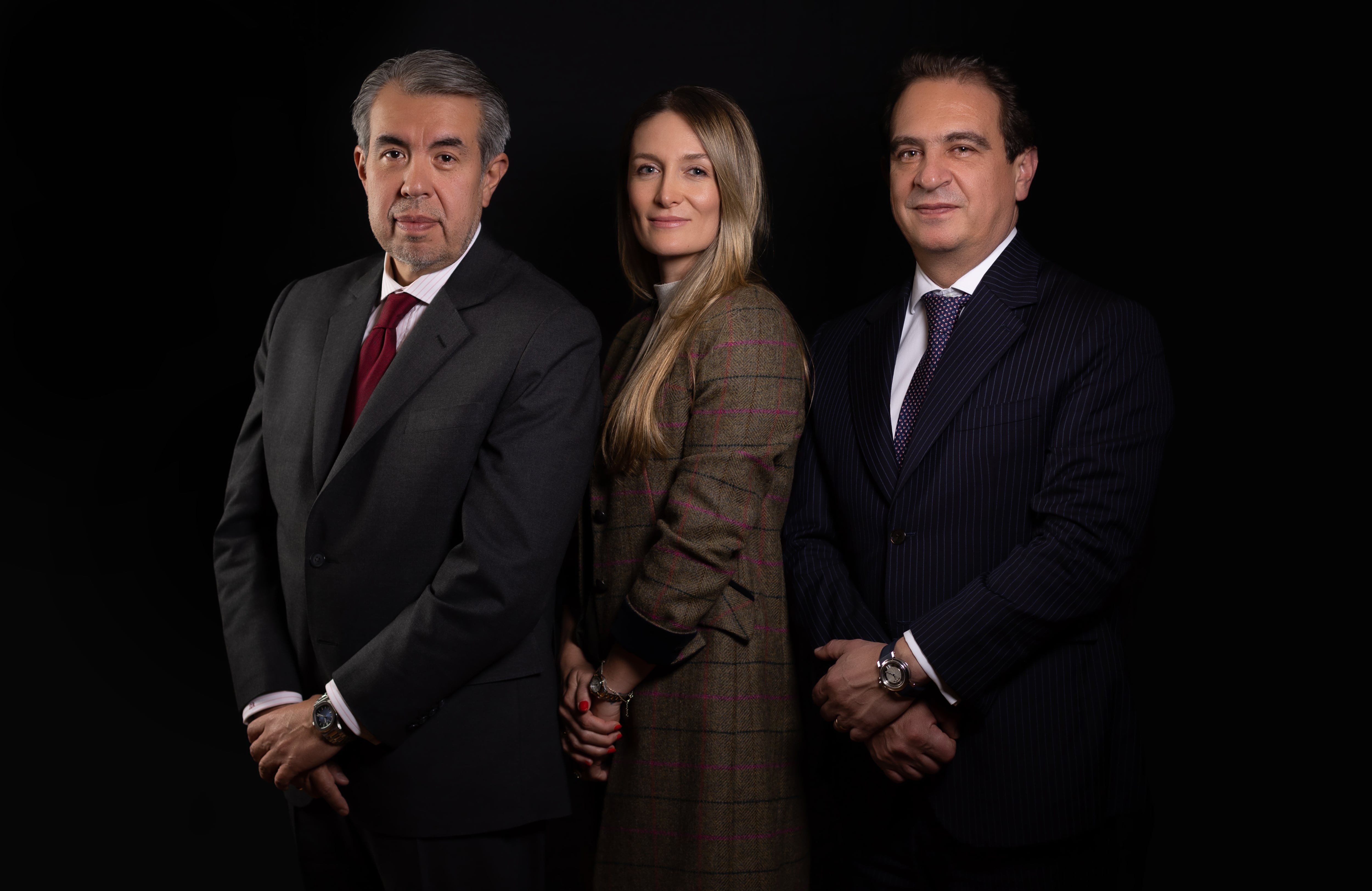 Juan David Riveros Barragán, Daniela Vergel y Álvaro Josué Yáñez.