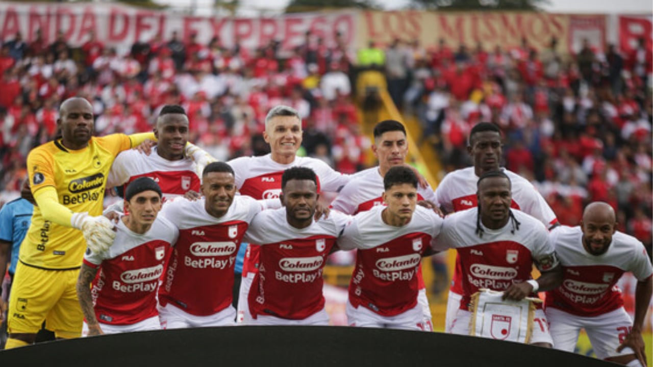 Nómina de Independiente Santa Fe para 2025.