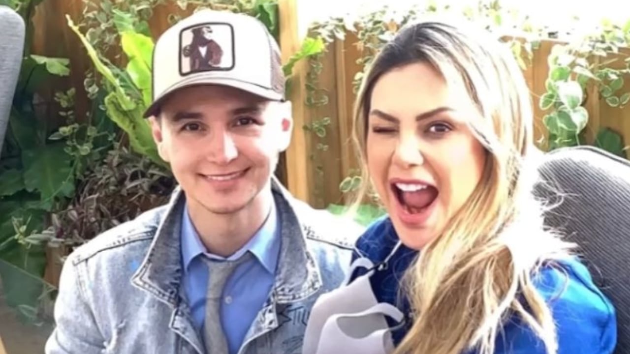 Angeline Moncayo revivió fotografía de la infancia de Mauricio Leal.