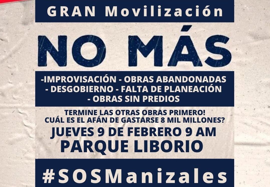 Habitantes de Manizales le piden a la administración terminar las obrtas que están empezadas en la ciudad