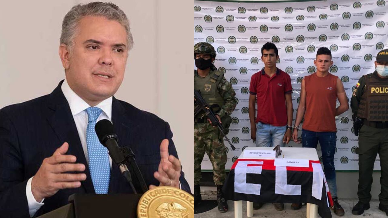 El presidente Iván Duque entregó detalles de un operativo en contra del ELN.