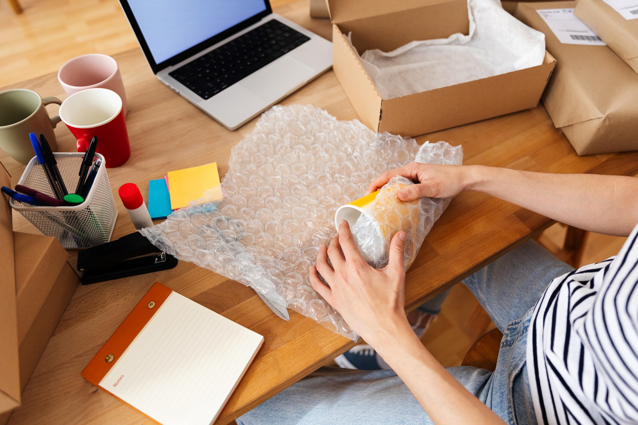 El plástico de burbujas tiene otros usos adicionales