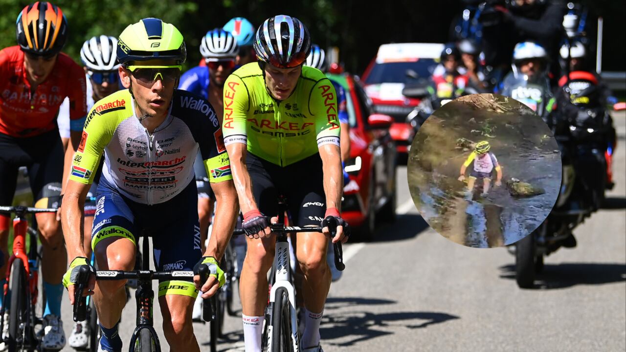 Louis Meintjes, ganador de la noven etapa en la Vuelta a España