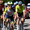 Louis Meintjes, ganador de la noven etapa en la Vuelta a España