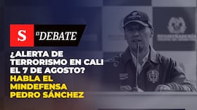 ¿Alerta de terrorismo en Cali el 7 de agosto? Habla el MinDefensa Pedro Sánchez