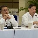 Presidente Gustavo Petro liderando consejo de ministros en Cali