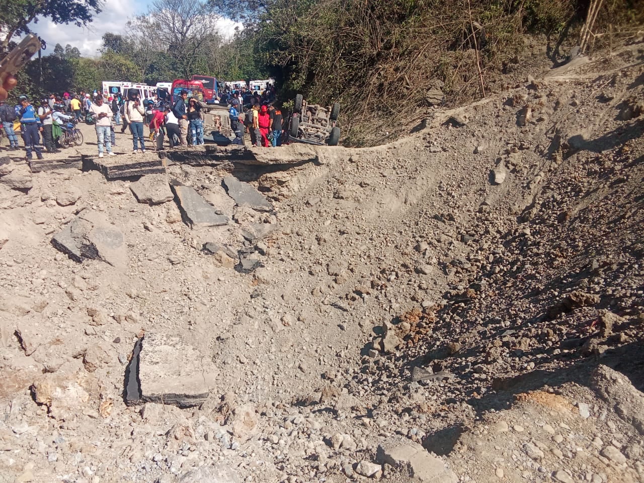 Así está el panorama en el sector El Tunel, Cajibío, Cauca tras el atentado