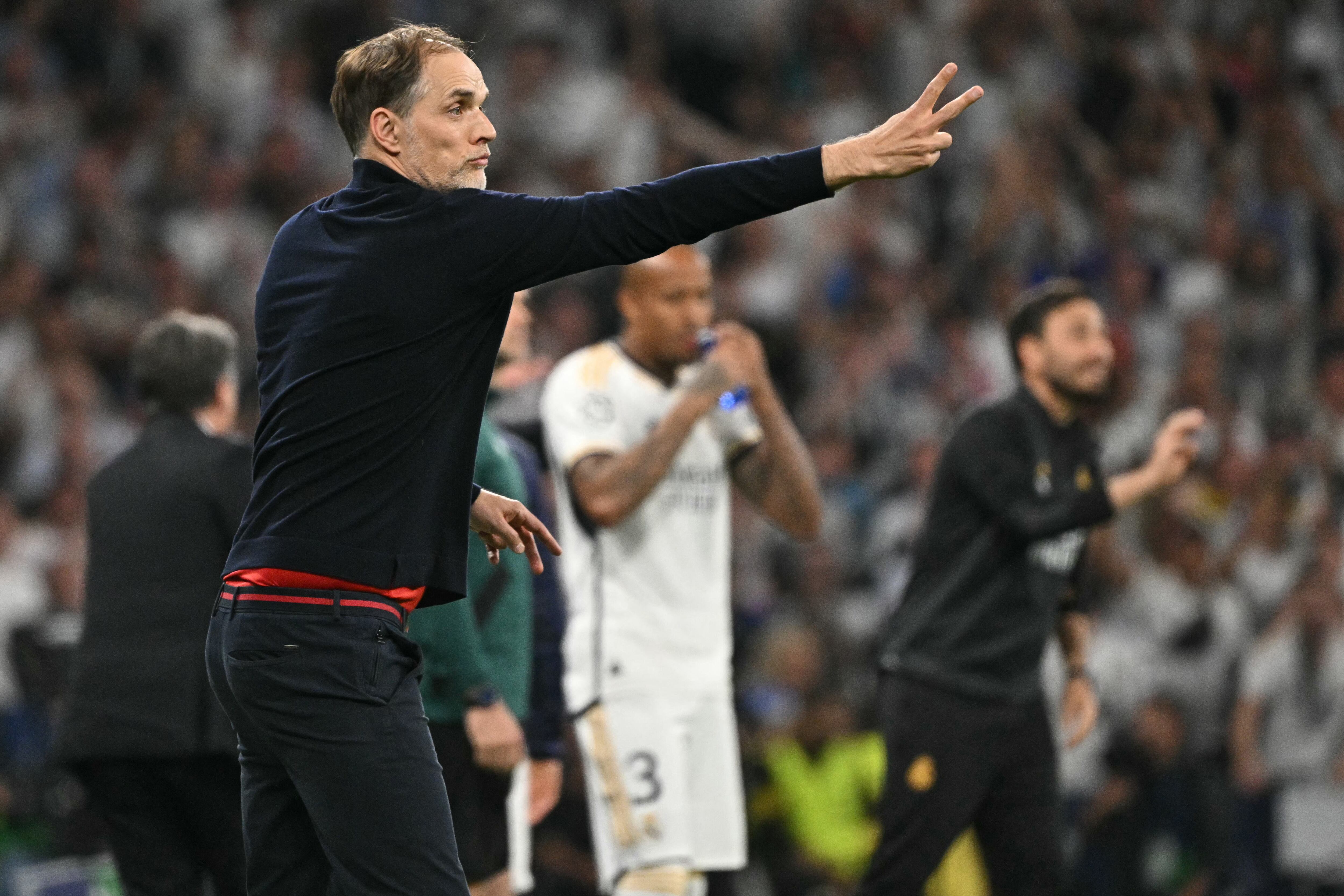 El entrenador alemán mostró su molestia por el grosero error a favor del conjunto español.