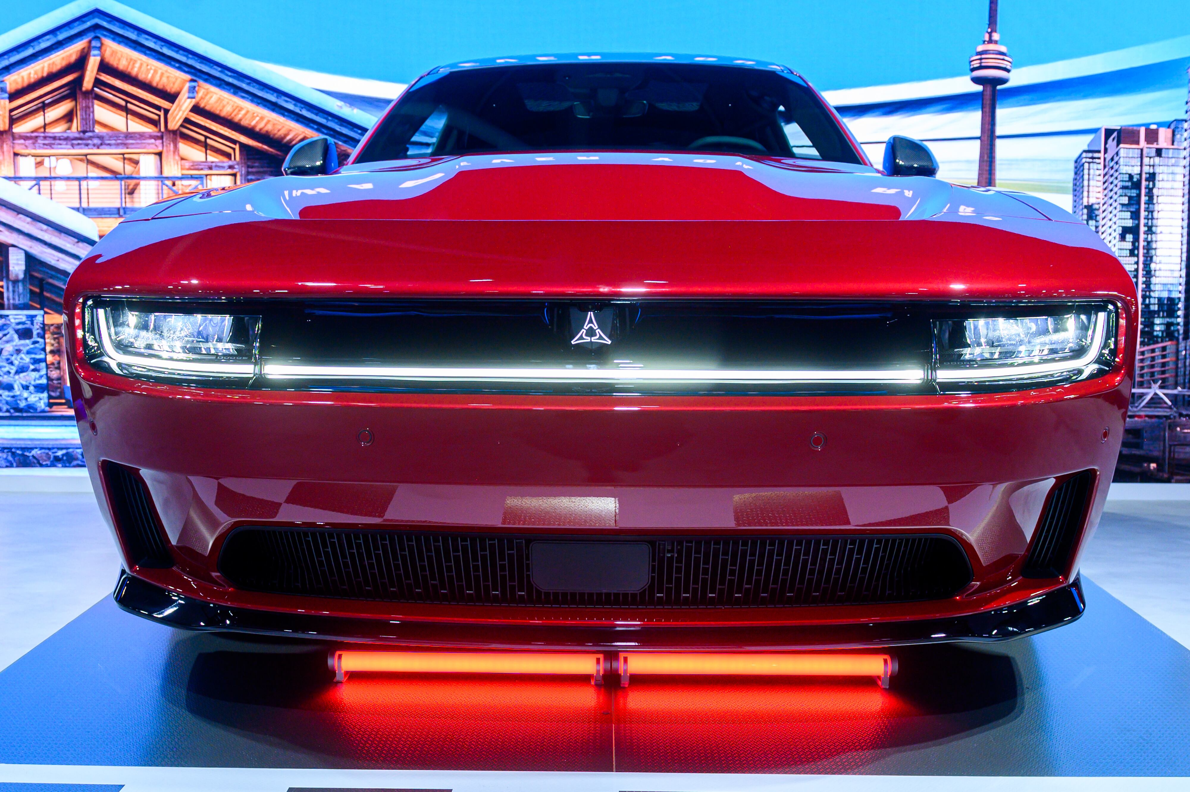 El Dodge Charger Daytona es producido en Canadá. Debido a los aranceles anunciados por Turmp, su fabricación fue detenida.