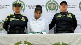 Valentina Mor fue capturada en Medellín.