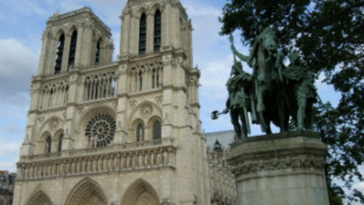 La Catedral de Notre-Dame de París.