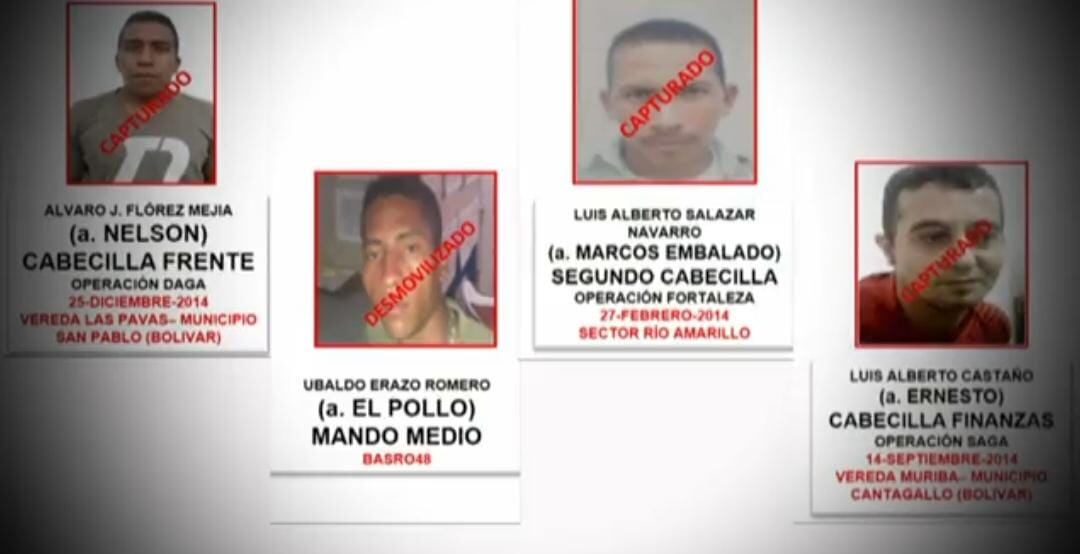 Golpe a miembros del ELN