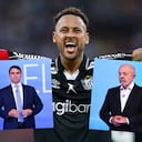 Neymar, Flávio Bolsonaro y Lula Da Silva