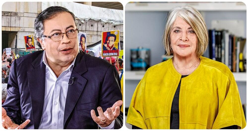 Gustavo Petro y Cecilia López.