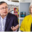 Gustavo Petro y Cecilia López.