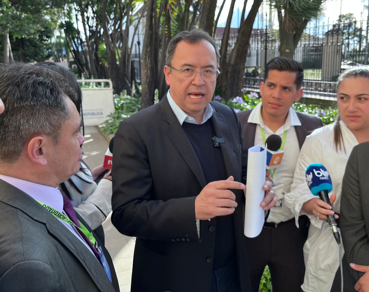 Ministro del Interior Alfonso Prada