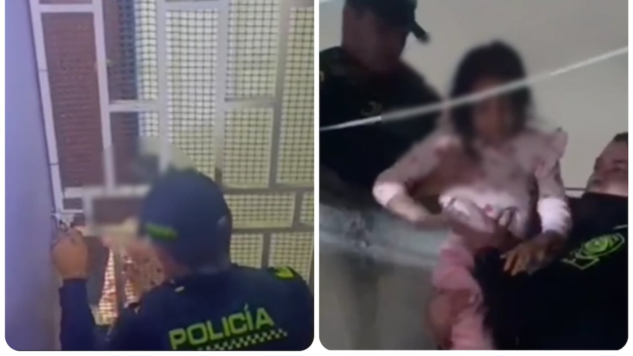 Rescate de la menor de edad.