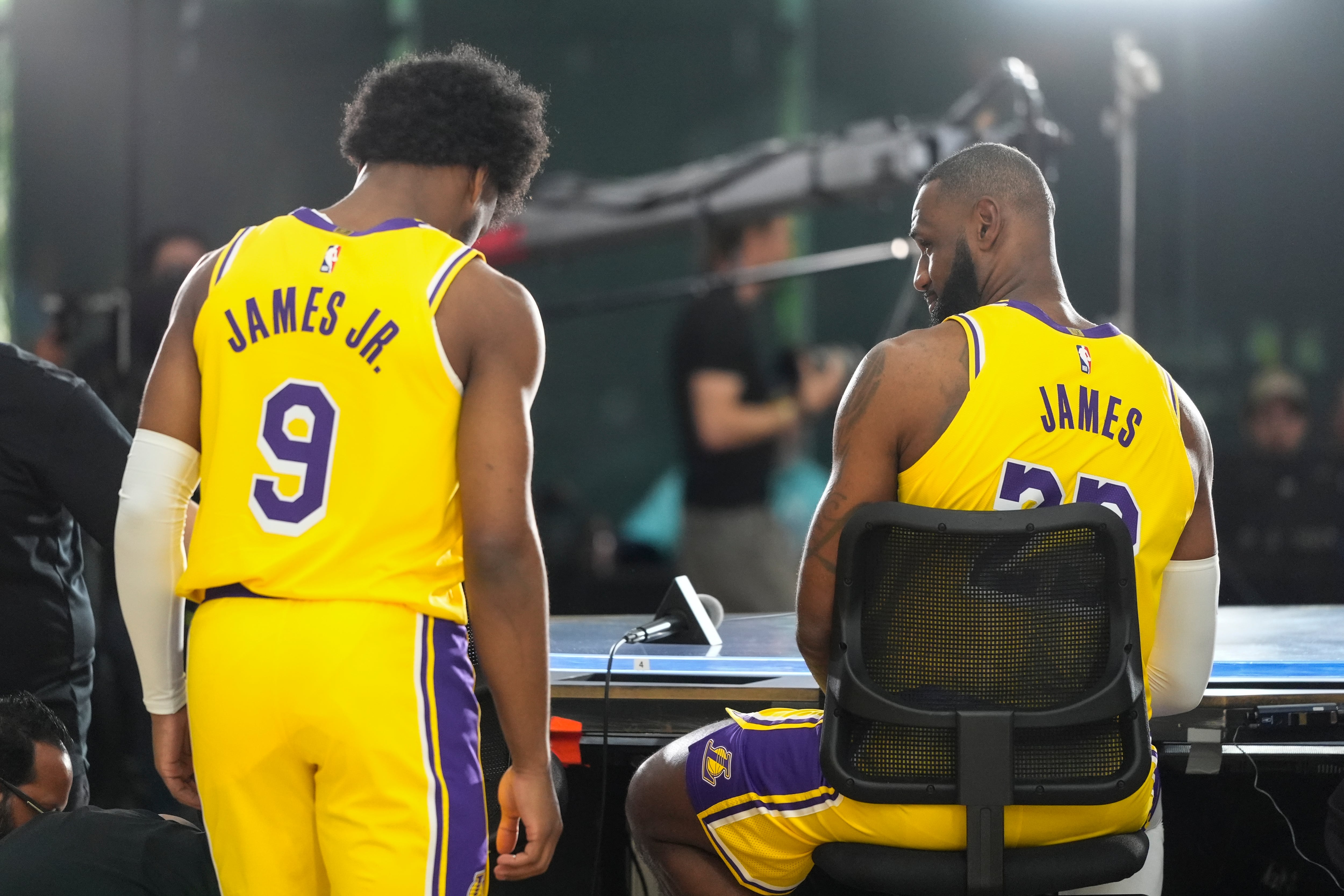 LeBron James, jugador de los Angeles Lakers de la NBA