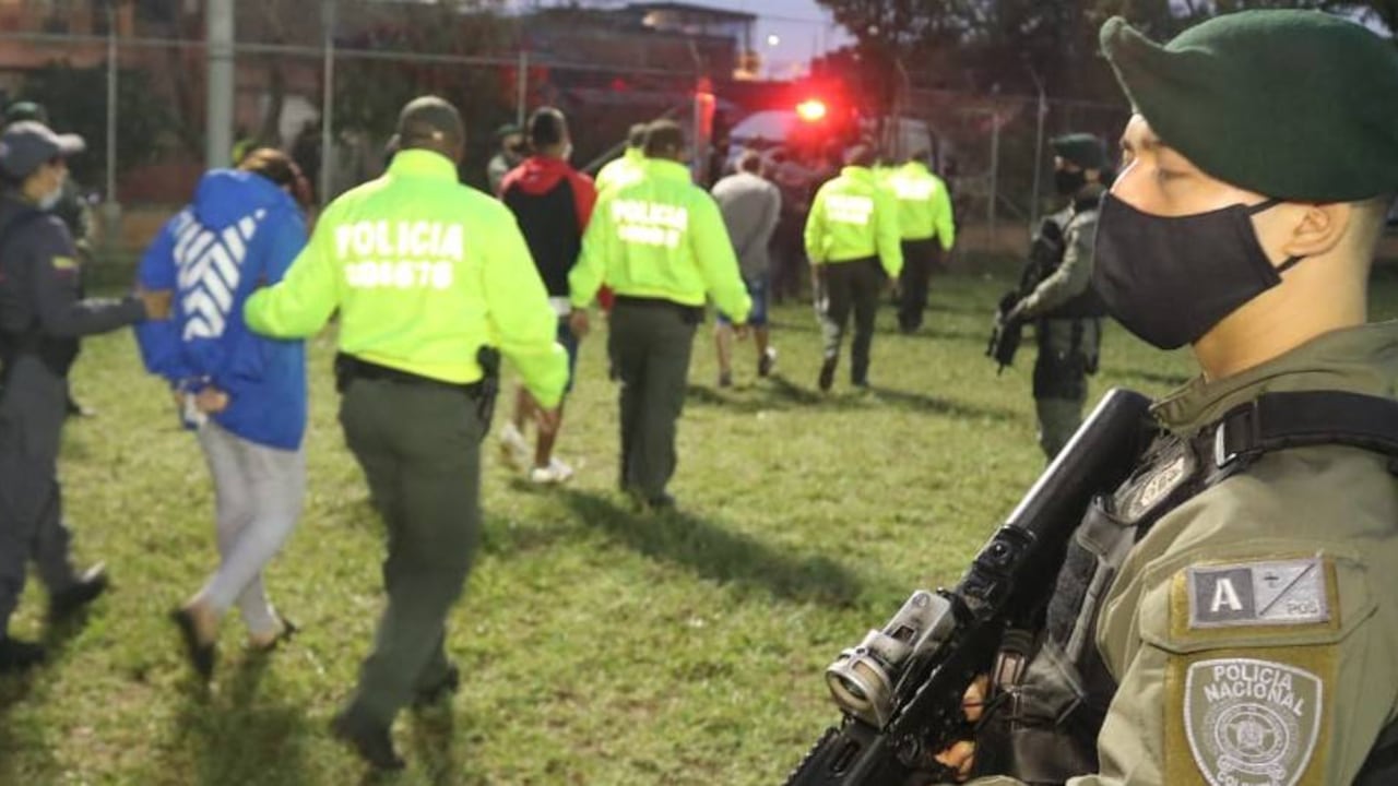 Las capturas se realizaron el pasado miércoles en la noche.