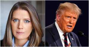 Donald Trump y su sobrina Mary Trump.