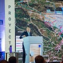 Claudia López, la alcaldesa de Bogotá, durante la presentación del POT ‘Bogotá Reverdece 2022-2035’.