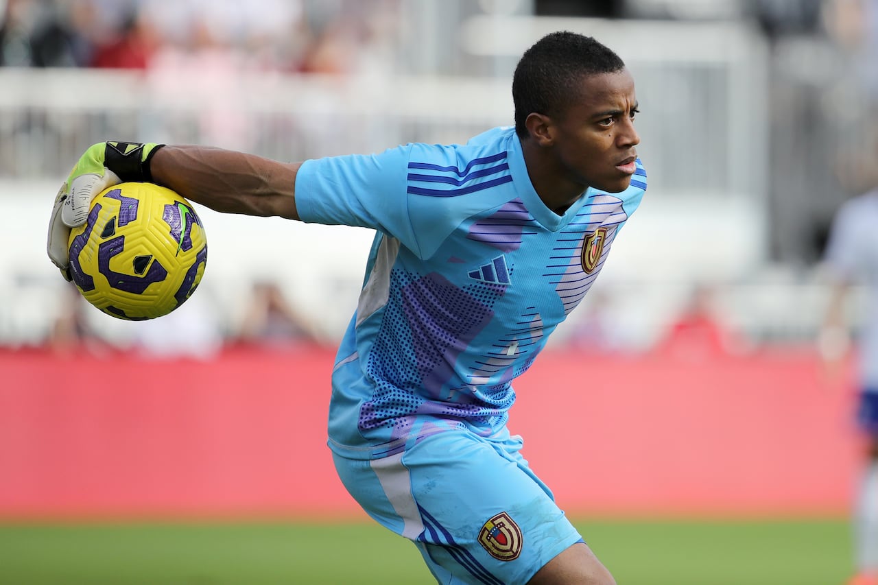 Fariñez es uno de los porteros habituales en la Selección de Venezuela.