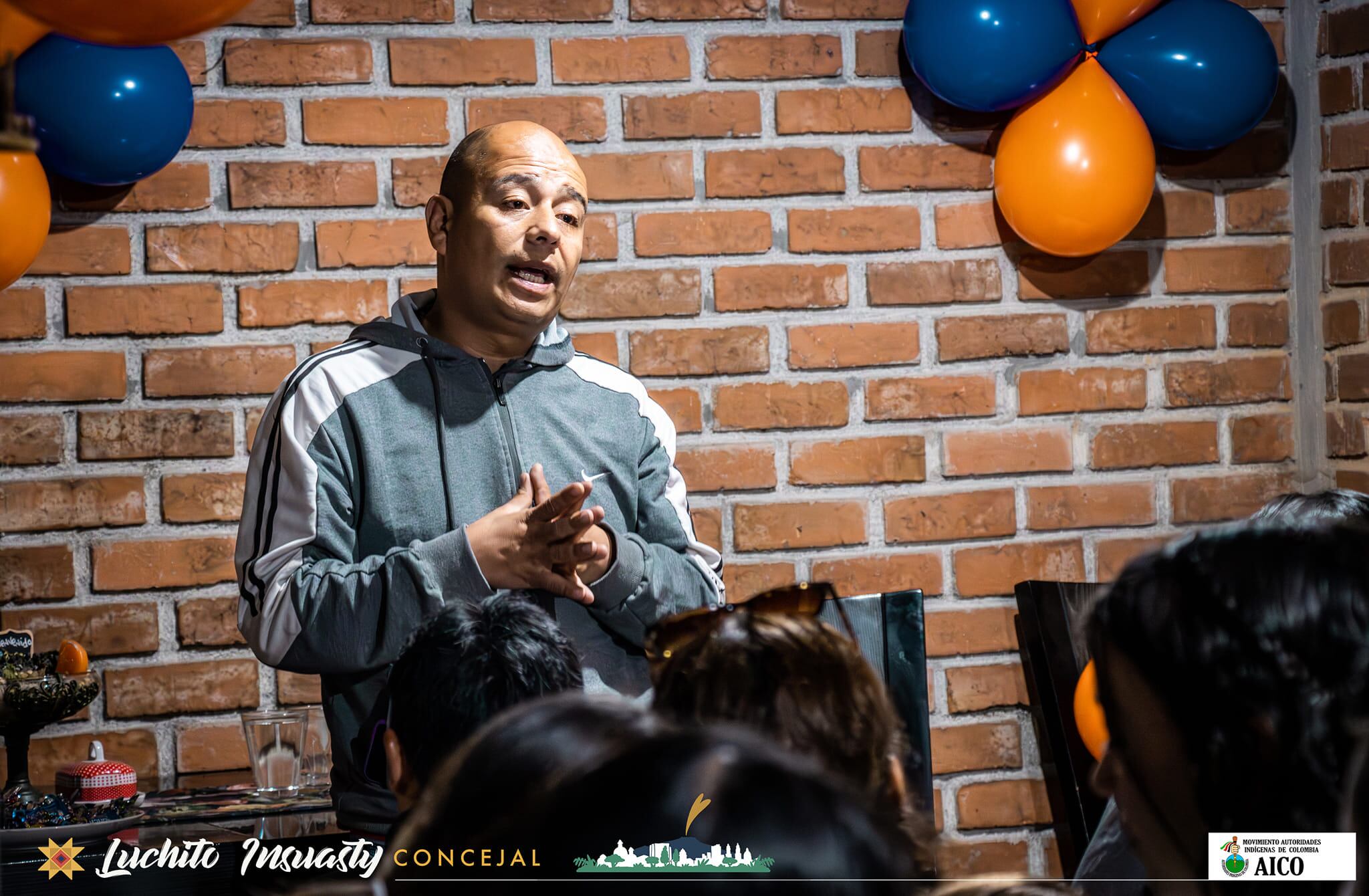 Luis Insuasty, se encuentra con protección de las autoridades en el hospital.