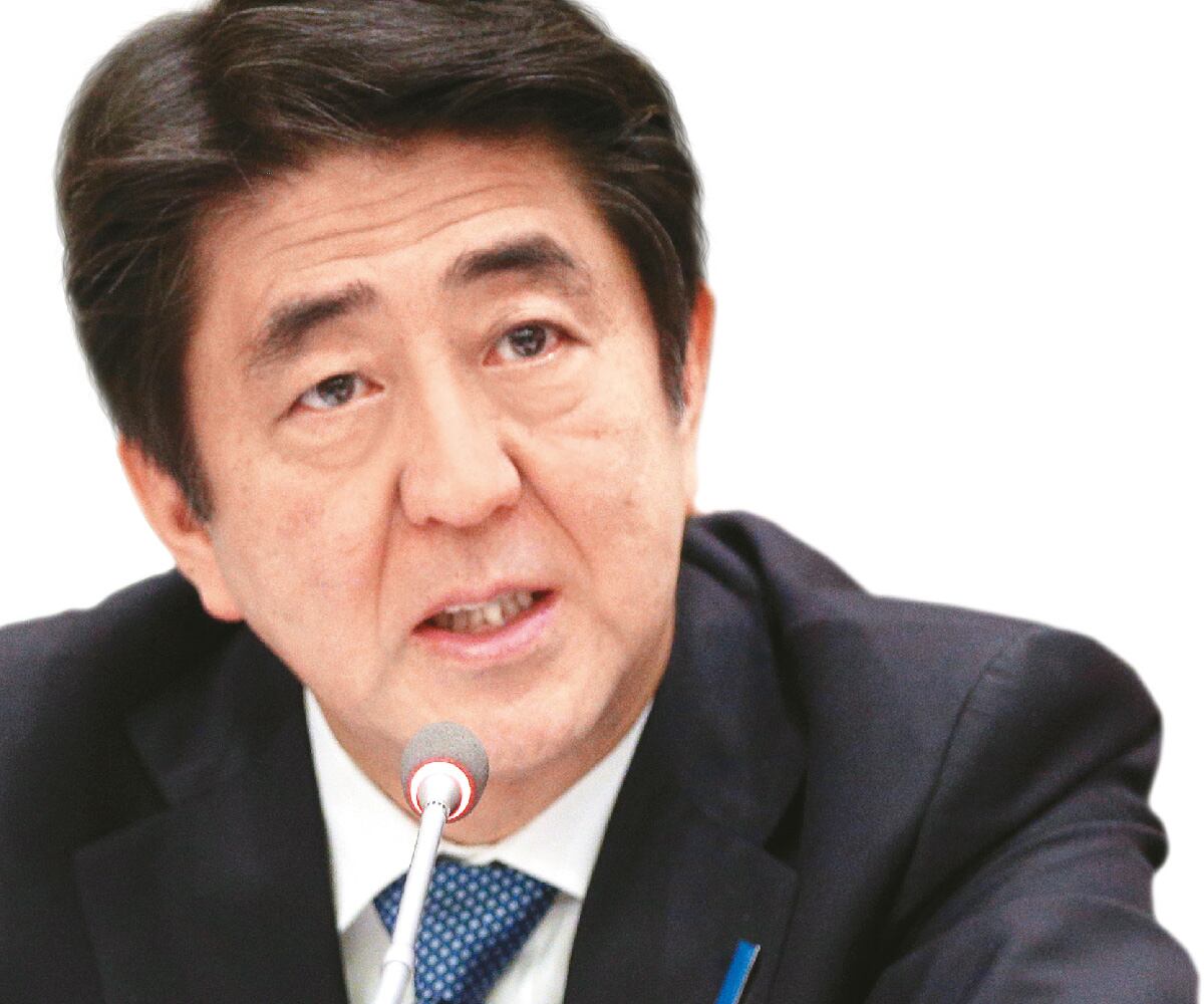 Shinzo Abe, Primer Ministro de Japón