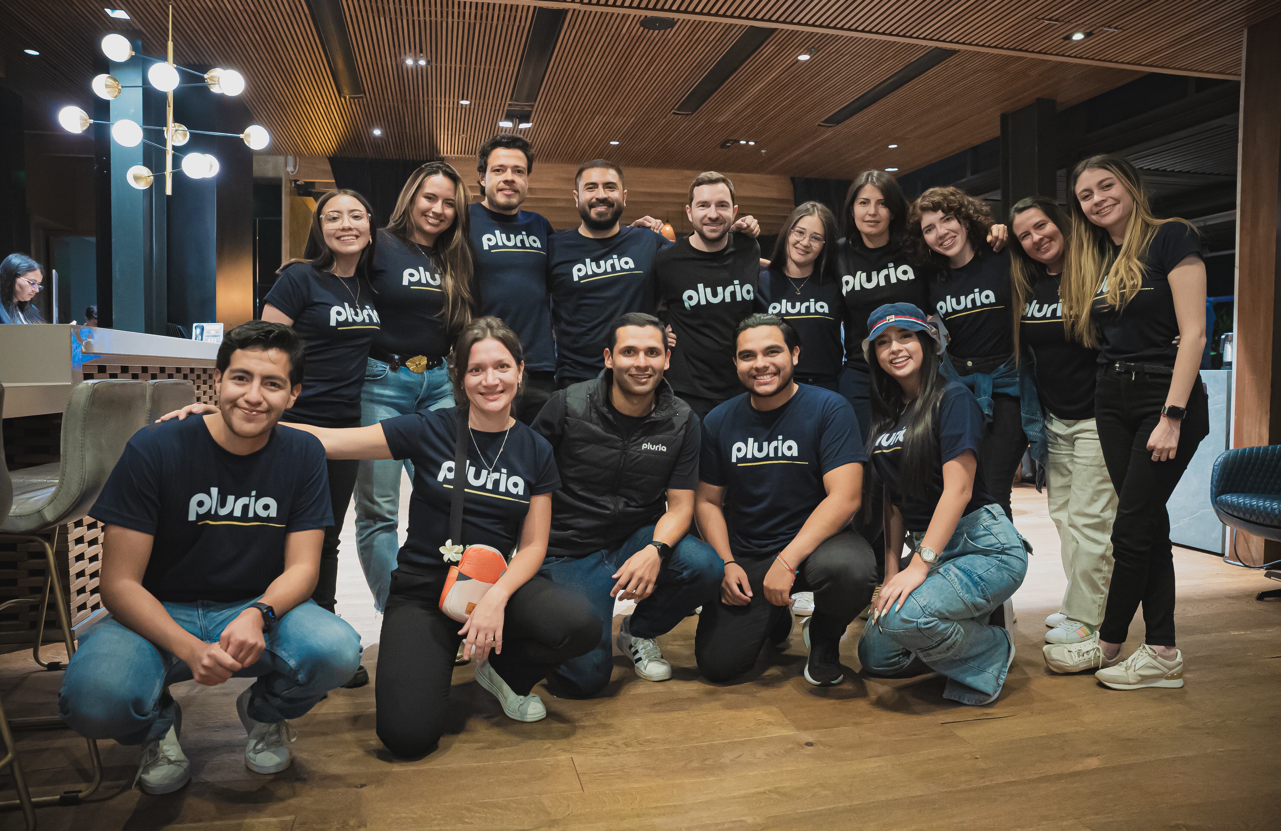 Equipo de Pluria en Colombia