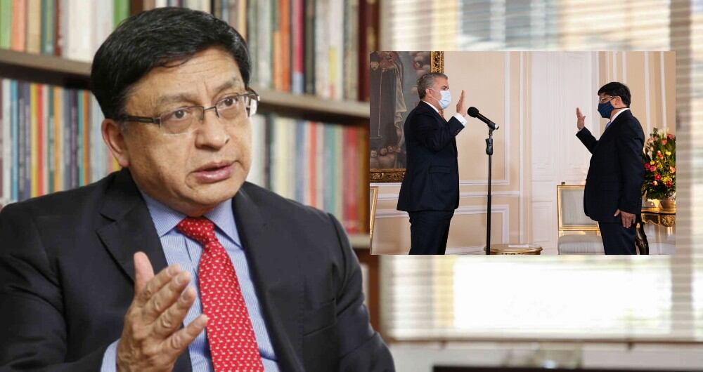 El abogado boyacense se posesionó como nuevo magistrado de la Corte Constitucional