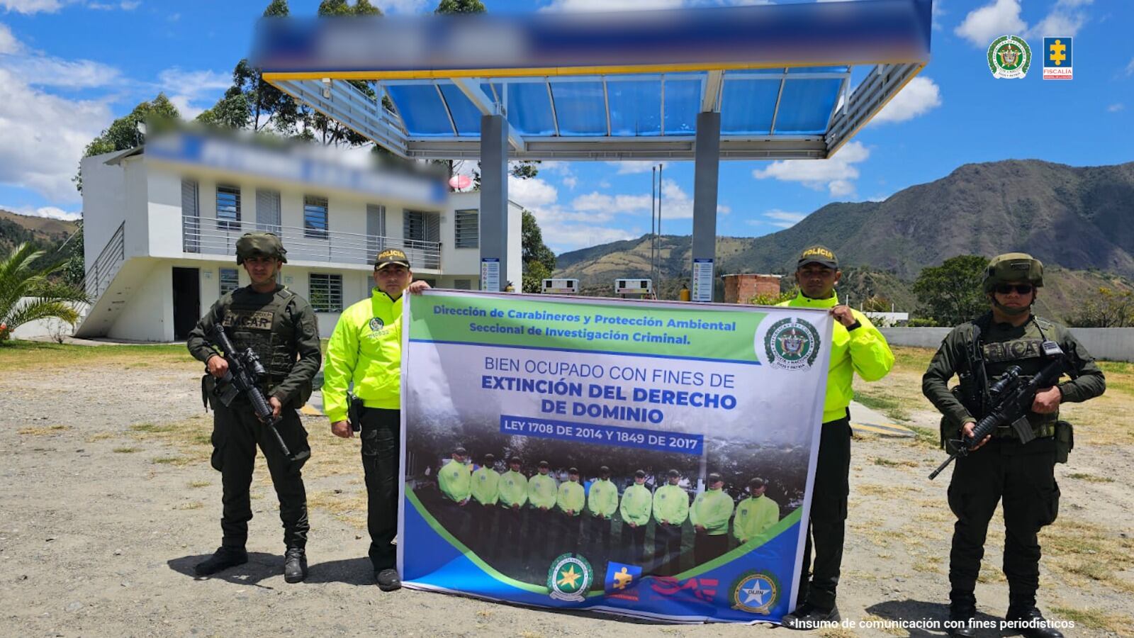 Red de venta ilegal de gasolina desmantelada en Nariño y Cauca: ocupan seis estaciones de servicio