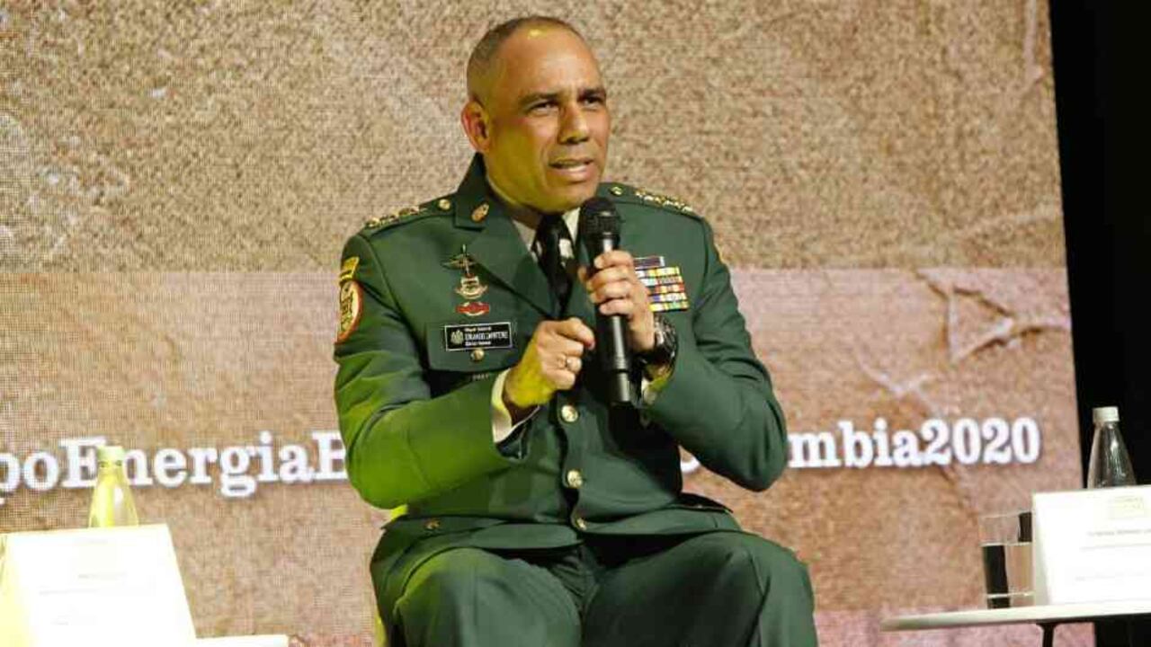 El general Eduardo Zapateiro, comandante del Ejército