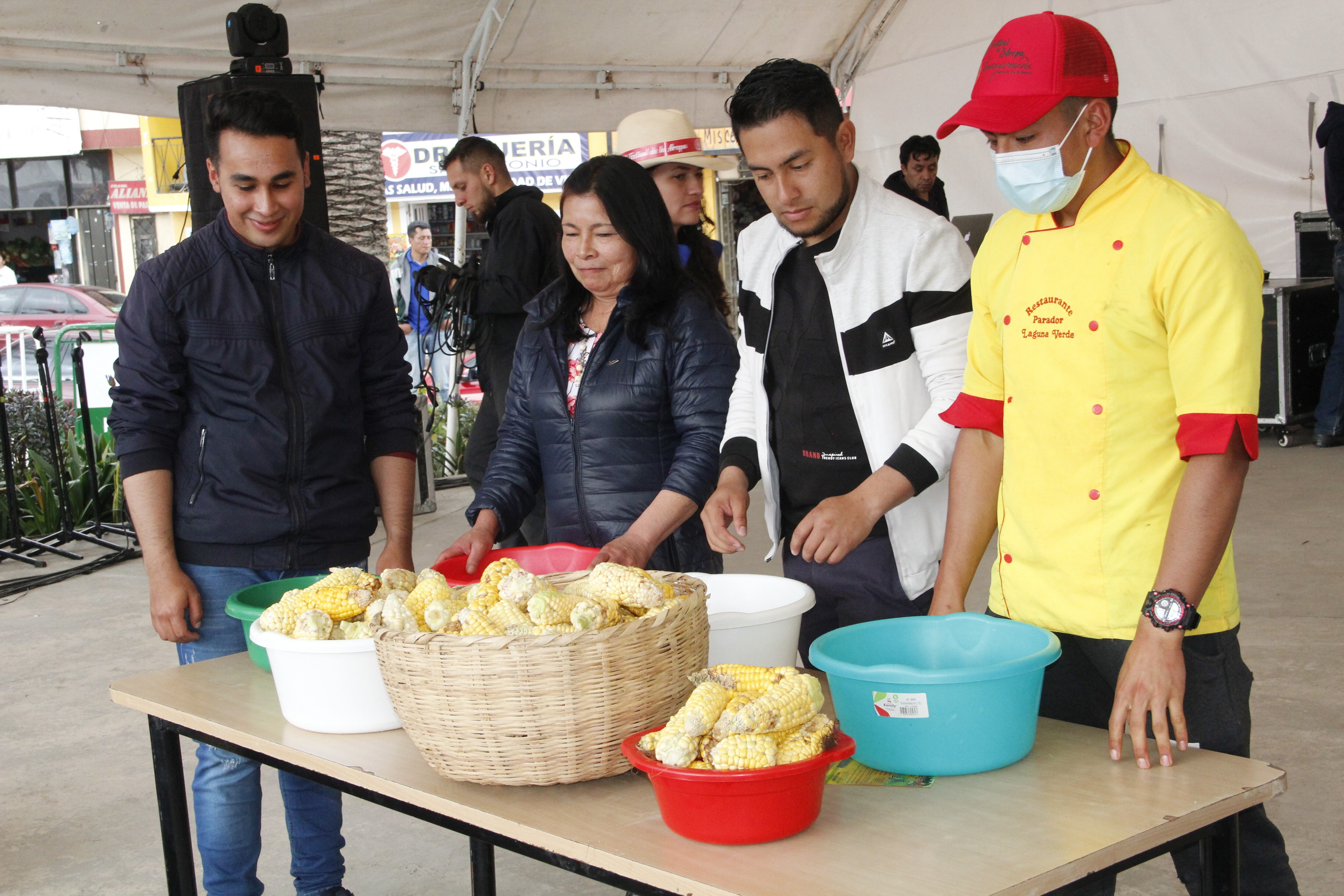 Festival de la Arepa en Ventaquemada, Boyacá.