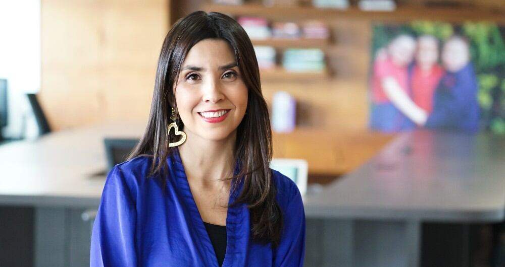 María Victoria Angulo, ministra de Educación.