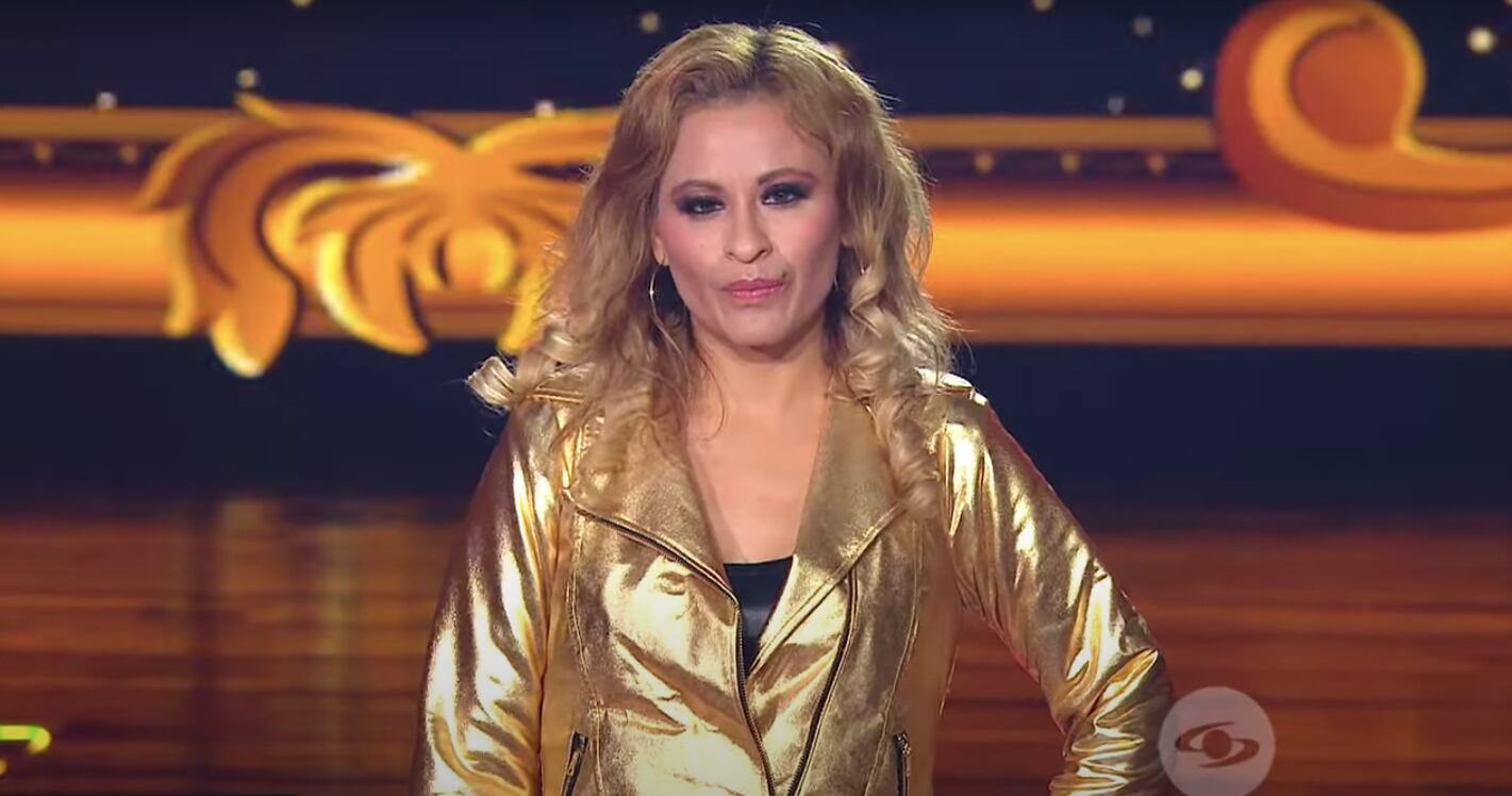 Imitadora de Paulina Rubio en 'Yo me llamo'.