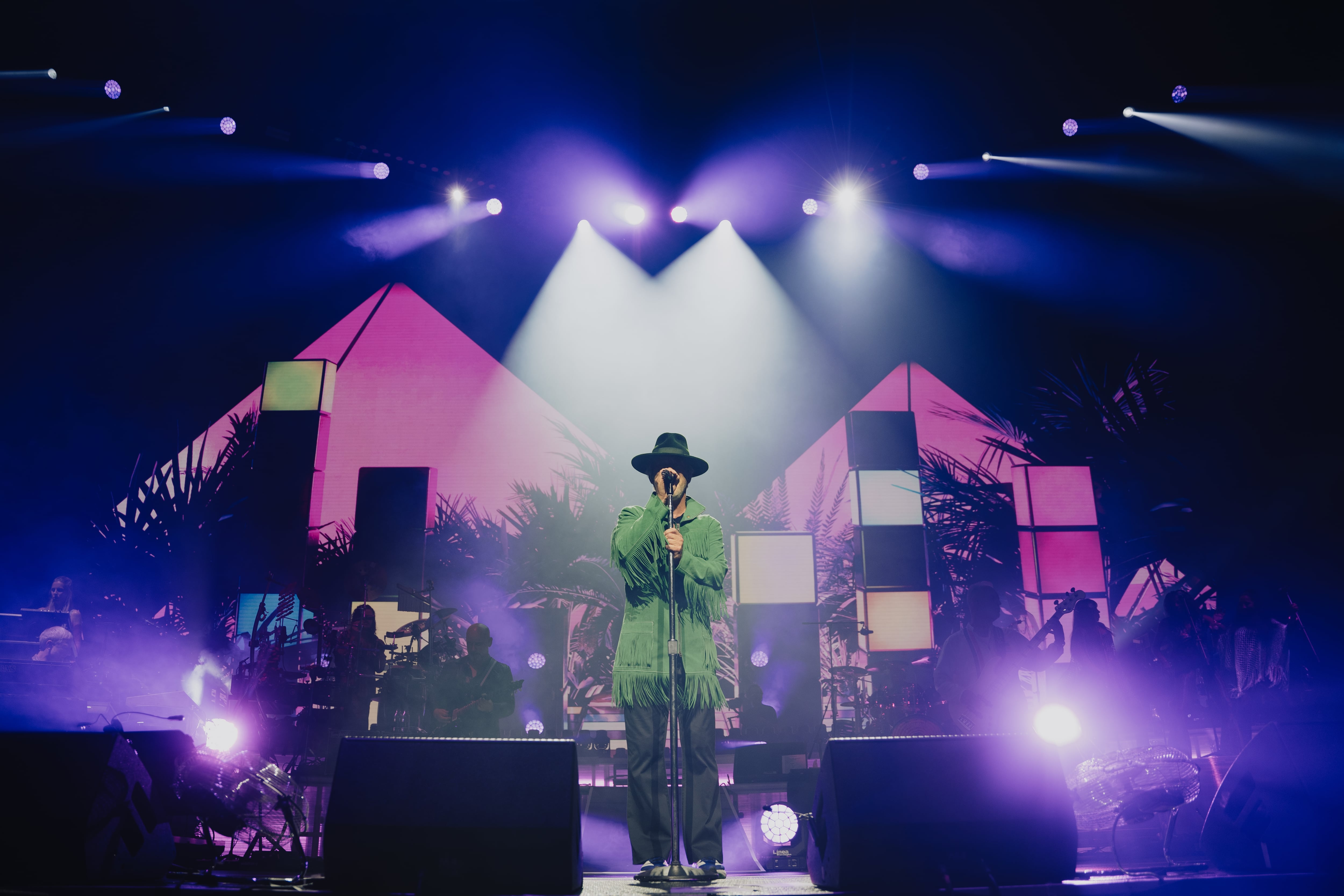 Jamiroquai creó una vibra entera en su regreso a la capital colombiana. Foto: @sophiacarter___
