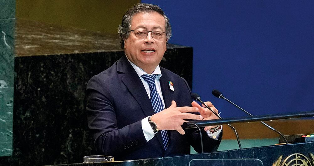 Gustavo Petro, presidente de Colombia, en la Asamblea de Naciones Unidas 
