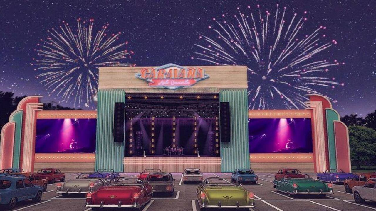 Caravana, primer autoconciertos